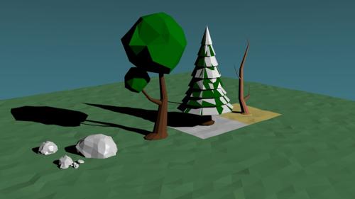 Low Poly Assets preview image